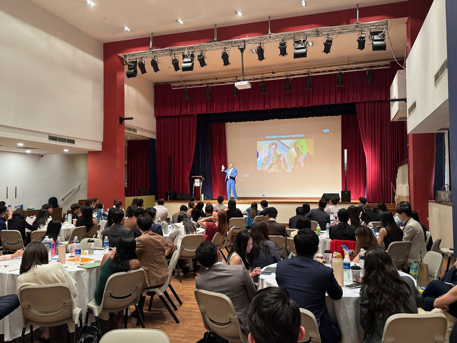 Magesh Das coaching and speaking to professionals
