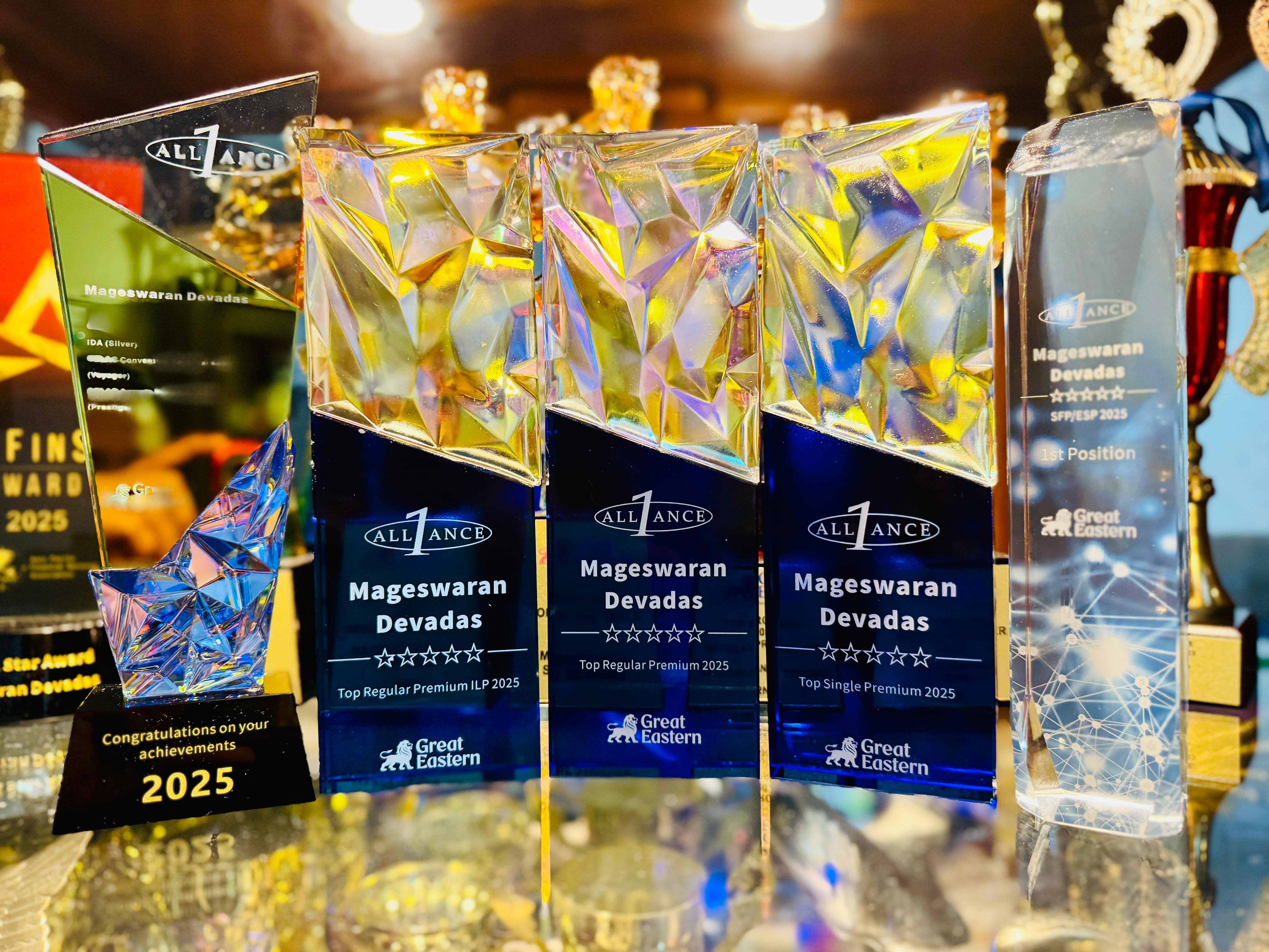 Magesh Das financial advisory performance awards